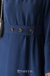 Kansas Elbise Lacivert