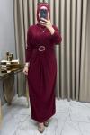 Bircan Elbise Bordo