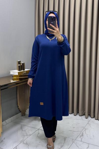 Filiz Tunik İndigo Mavi
