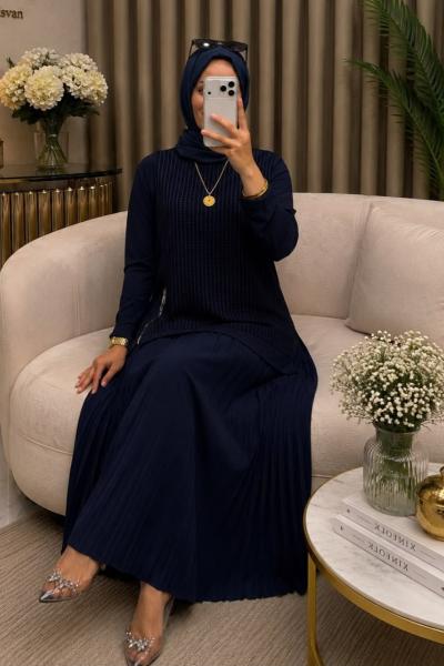 Firuze Takım Lacivert