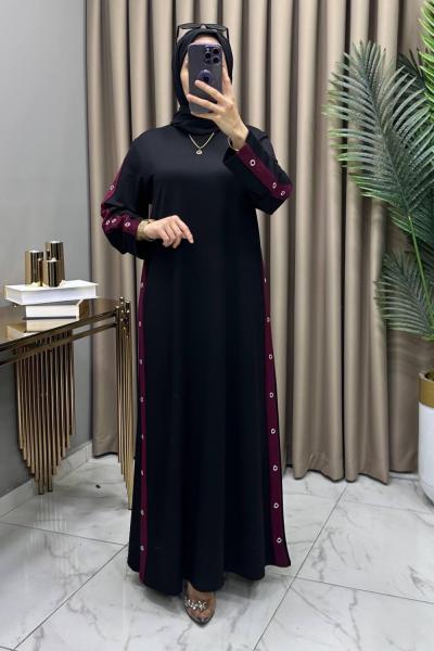 İlknur Elbise Mürdüm