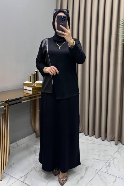 Ömür Etekli Takım Siyah