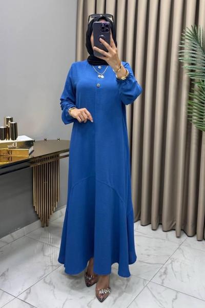 Tuğçe Elbise İndigo