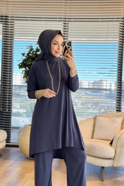 1778 Sandy Pantolonlu Takım Antrasit