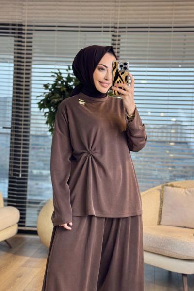 22833-5 Sümbül Takım Kahve