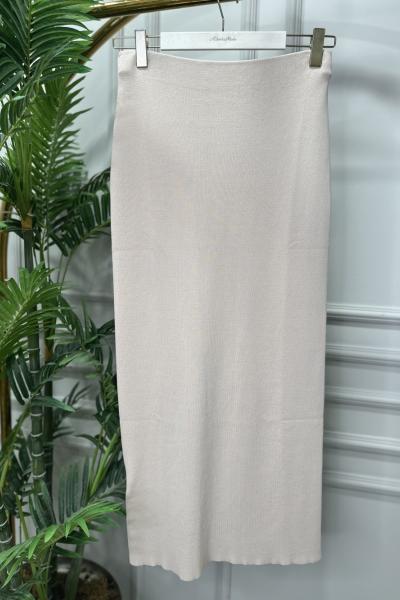 25K013 Triko Kalem Etek Bej