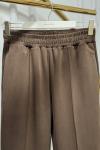 26097 Osyho Önü Dikişli Pantolon Kahve