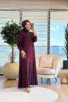 26234 Osyho Kuğu Elbise Bordo