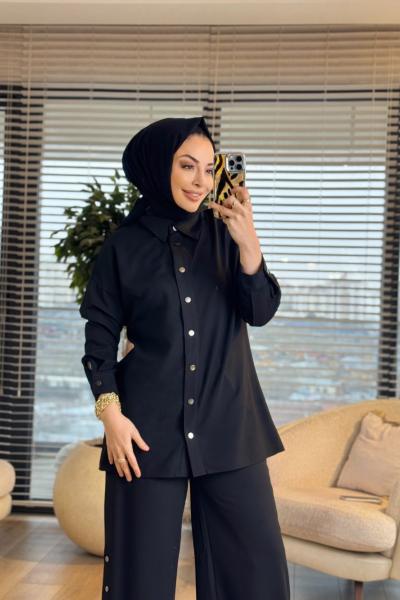 26QW8007 GoodWill Takım Siyah