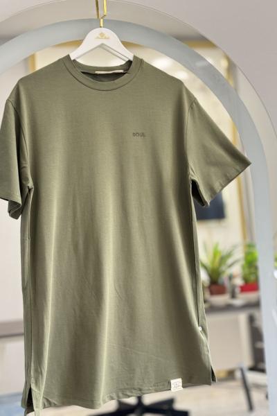 30727 Yarım Kollu İçlik Haki