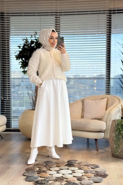 3949 Buse Hırka Bej