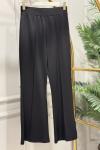 5586 Madrid İspanyol Paça Pantolon Siyah