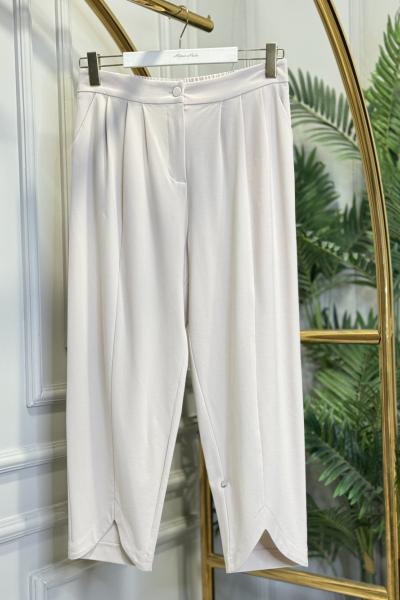 5591 V Parçalı Pantolon Taş