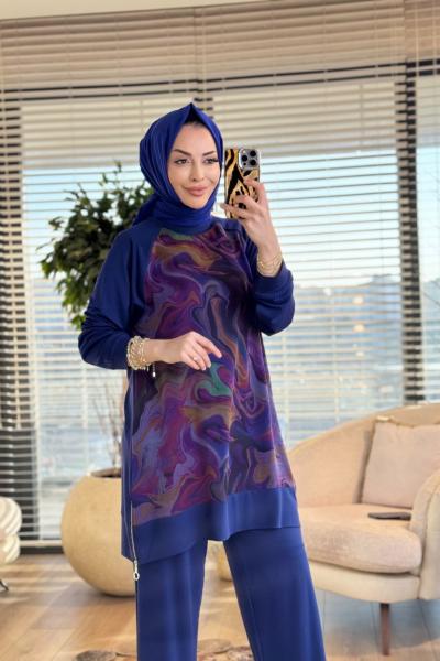 9911 Rabia Takım Lacivert