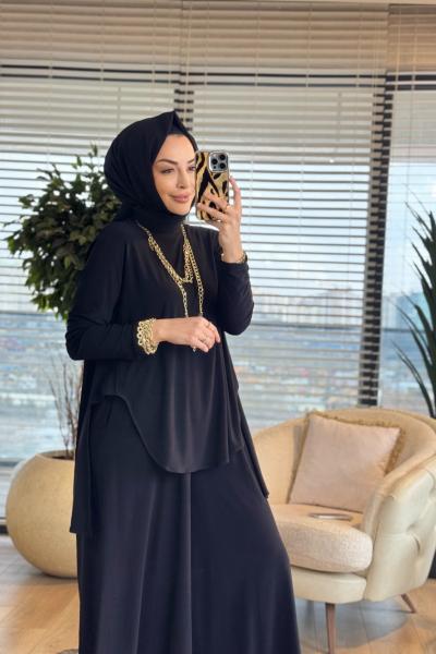 HWN6278 Bensu Takım Siyah