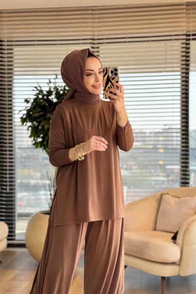 MRW1797 Siri Takım Kahve