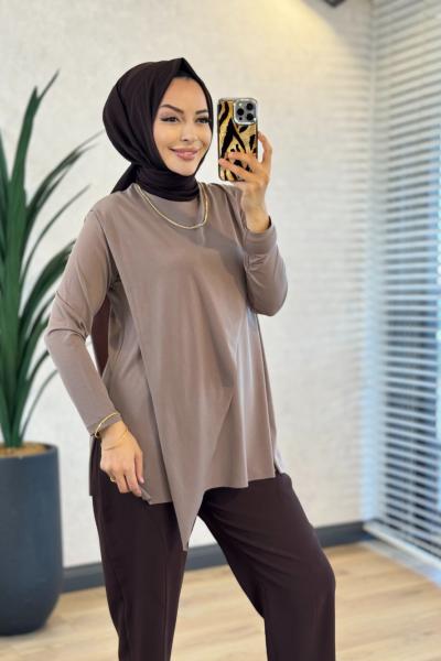 MRW1847 Pop Doha Tunik Vizon