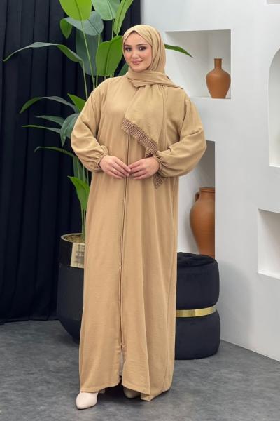 Fermuarlı Namaz Elbisesi