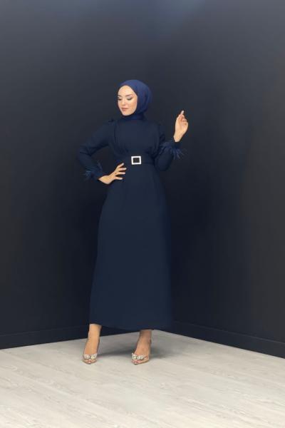 İdil Tüylü Elbise