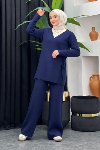 Işıl Triko Pantolonlu Takım