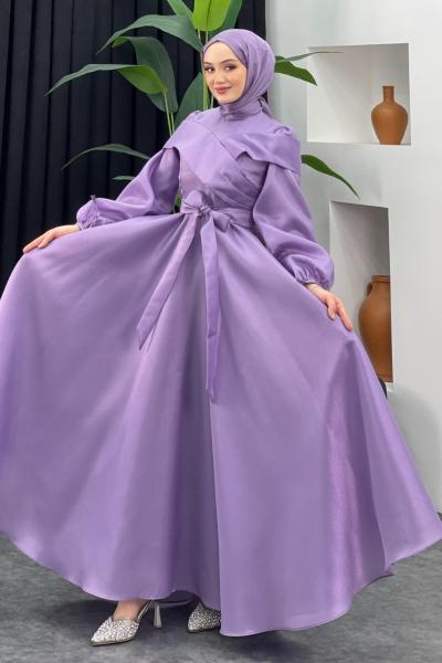 Kabarık Parlak Abiye