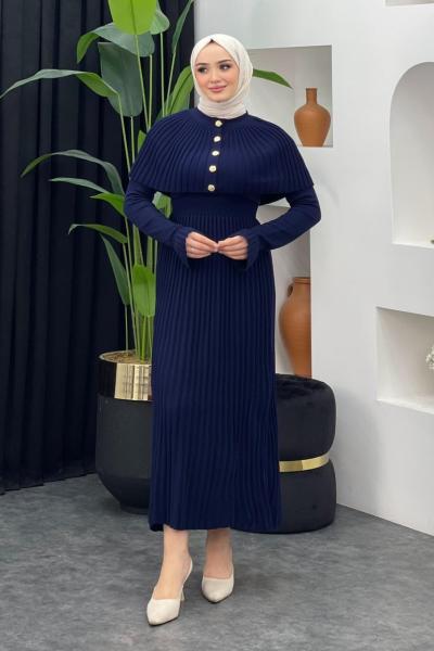 Kelebek Pelerinli Elbise