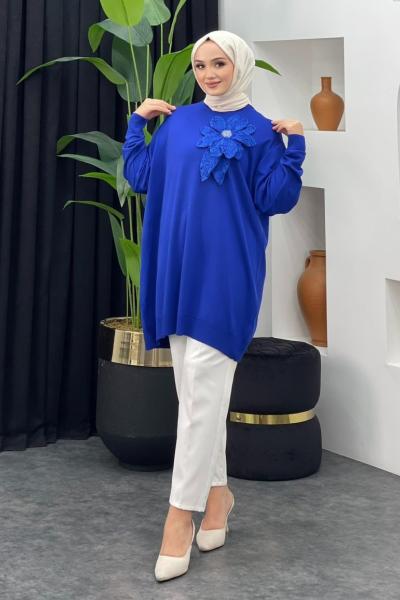 Merserize Gül Detaylı Badi