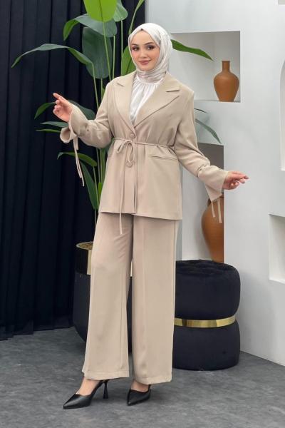 Mina Ceket Pantolonlu Takım