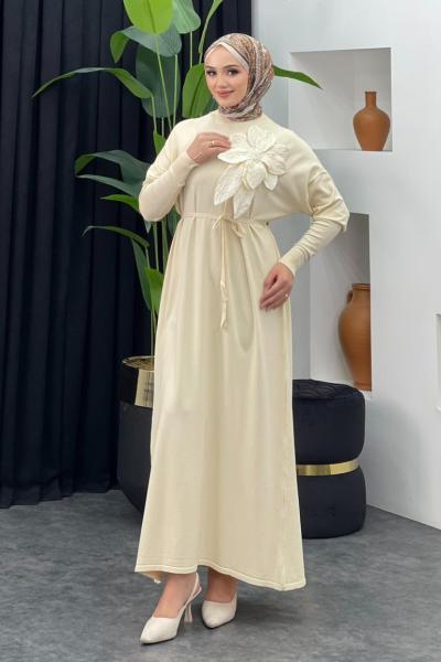 Zambak Merserize Elbise