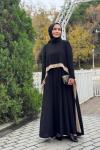DİLRUBA ELBİSE - SİYAH