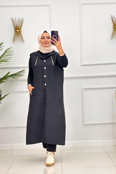 ESİN YELEK - SİYAH