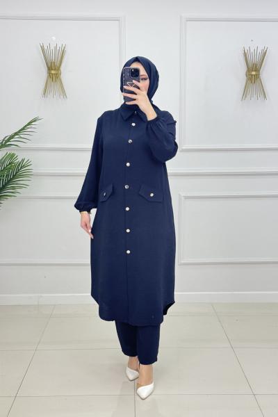 MELİKE DÜĞMELİ TAKIM